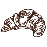 Icon eines Croissants